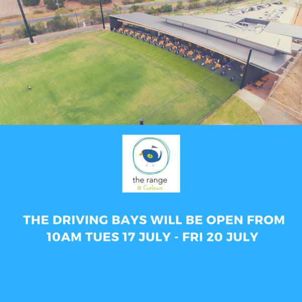 Driving Bays Will be Open from 10am, Tuesday 17 July - Friday 20 July
